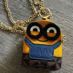 Minion-Themed Yellow and Blue Bag